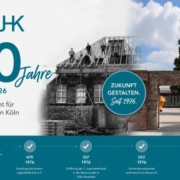 Das Bild zeigt eine Collage zur Ankündigung der Chronik auf unserer Website. Collage mithilfe von KI erstellt.